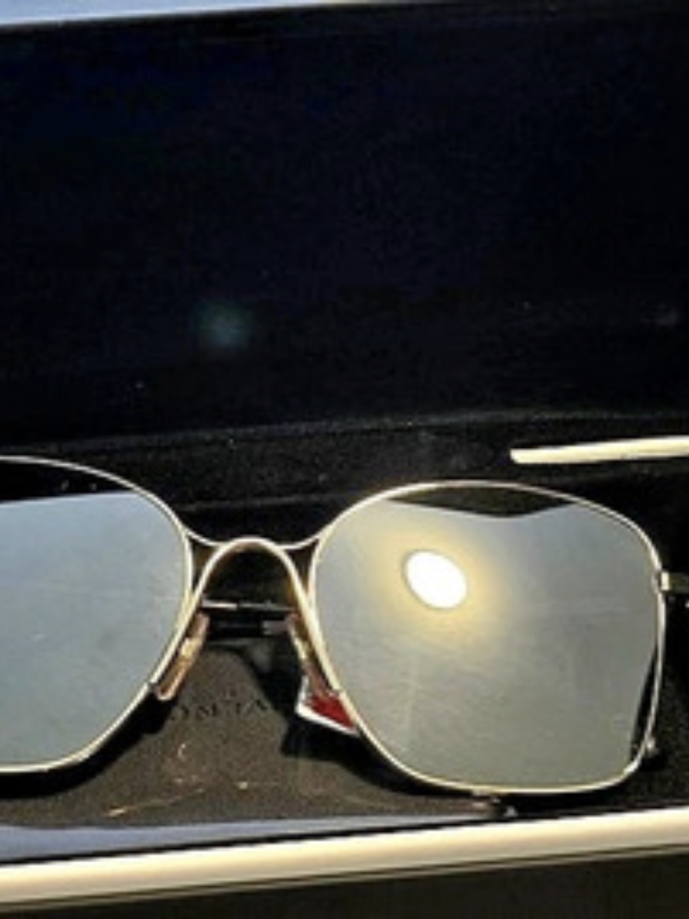 Givenchy GV Day Square Sunglasses Black & Gold